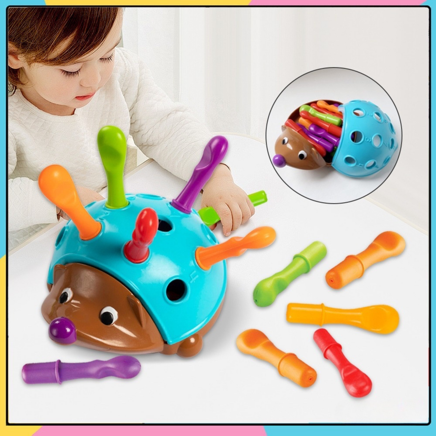 Erizo Sensorial Montessori