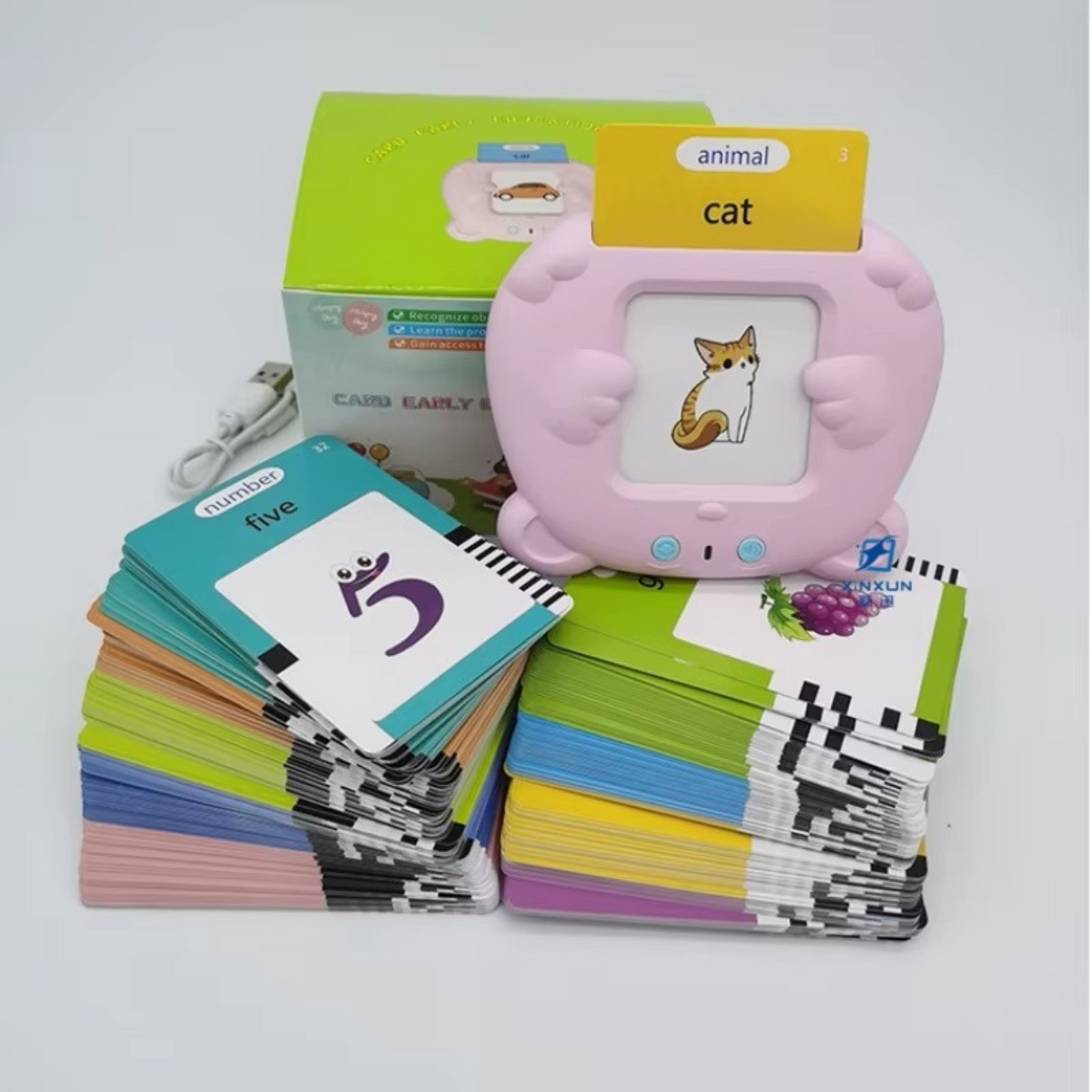 Lector Interactivo Bilingüe + 255 Tarjetas