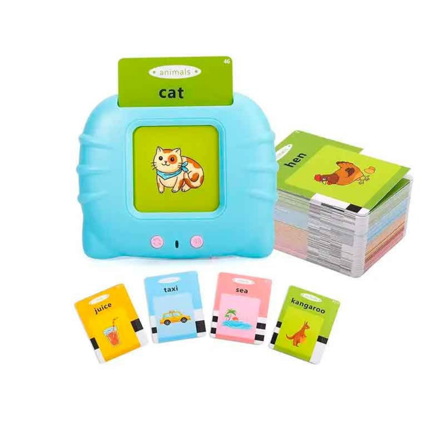 Lector Interactivo Bilingüe + 255 Tarjetas