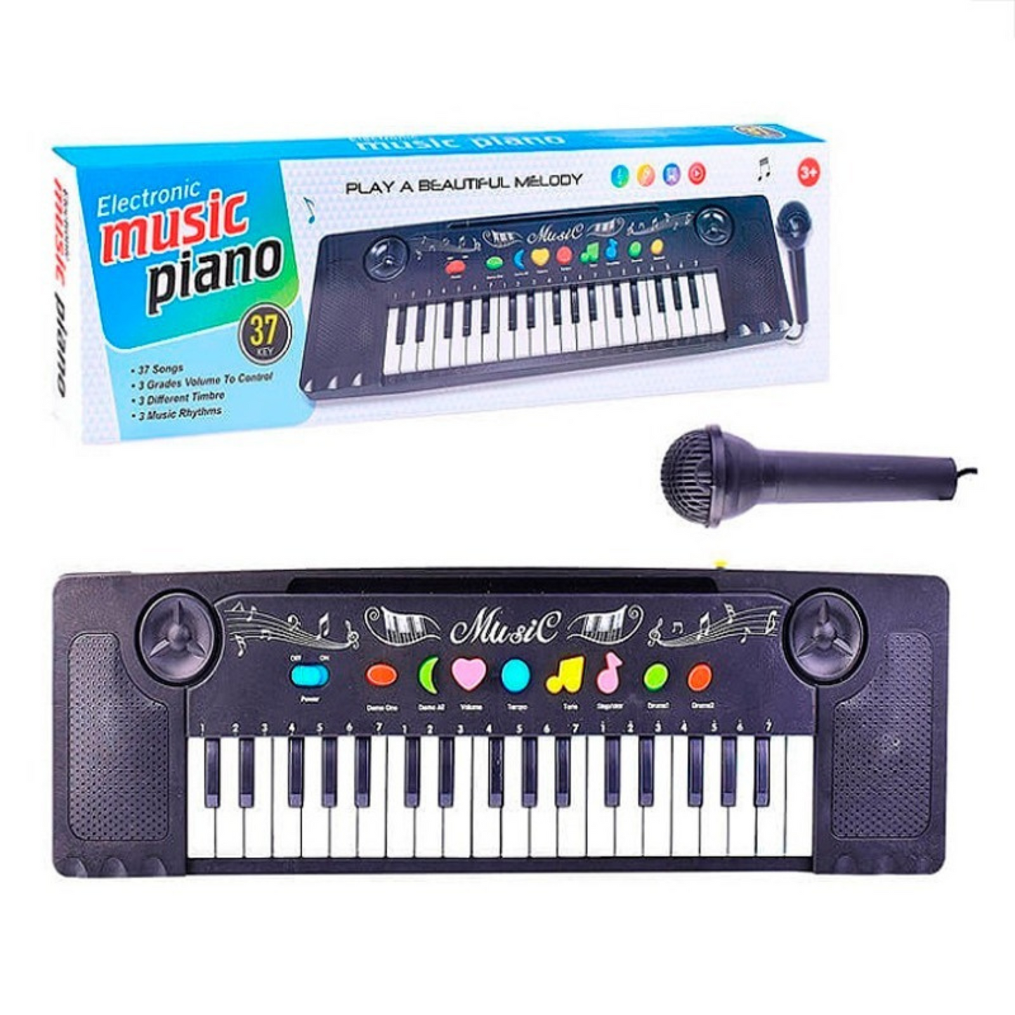Pianito Estrella con Micrófono
