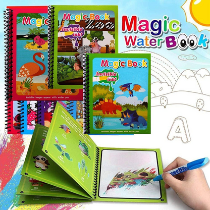 AquaLibro - Libro de Acuarela para Niños